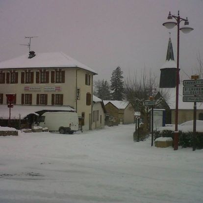 Saint Martin Terressus sous la neige