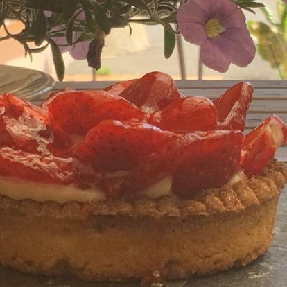 Tartelette aux Fraises de la ferme de Chabaud